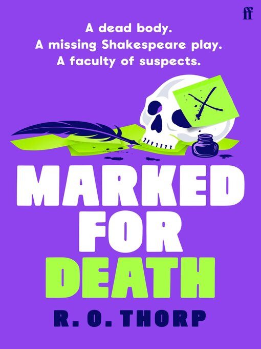 Title details for Marked for Death by R. O. Thorp - Available